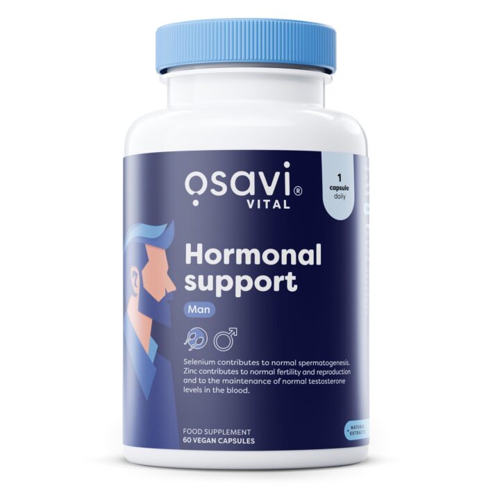 Hormonal Support Man - 60 vegan caps - obrazek 1