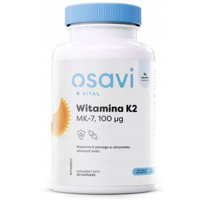 Witamina K2 MK-7, 100mcg - 120 softgels - obrazek 2
