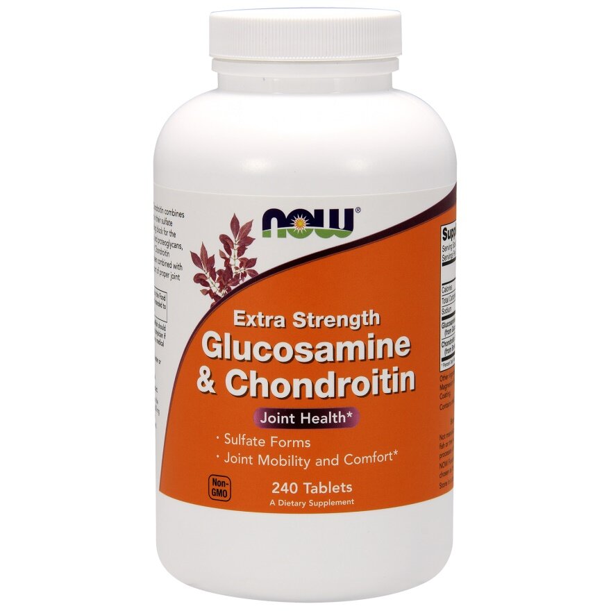 6dc50c305fd74cefb871cc769485b11d-1.jpg Glucosamine & Chondroitin Extra Strength - 240 tablets - obrazek 1