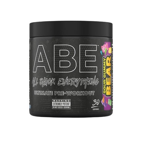6e436b372f13d809cf2705cd5b51dd75-1.jpg ABE - All Black Everything, Sour Gummy Bear - 375 grams - obrazek 1