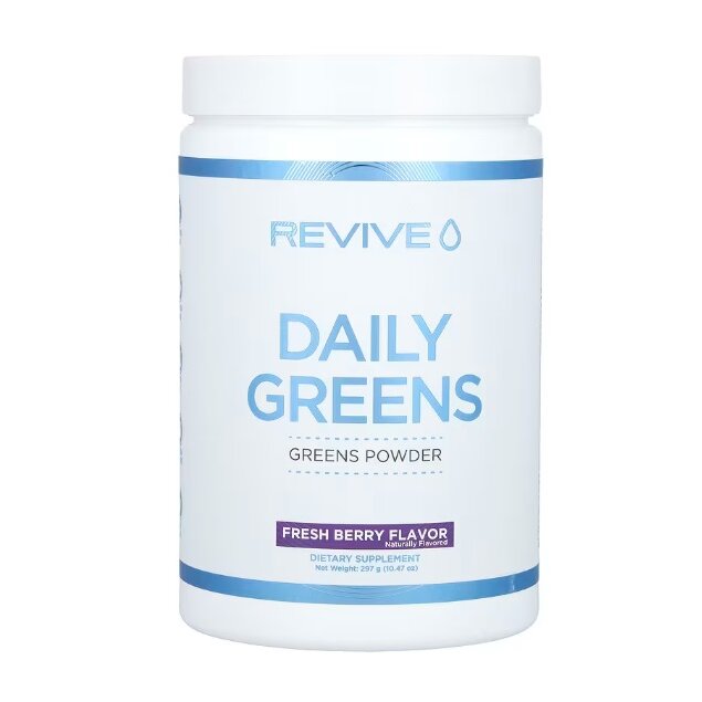 6e64f0ed3bf2b11f97181b8e0020faa9-1.jpg Daily Greens Powder, Fresh Berry - 297 grams - obrazek 1