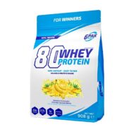 6PAK Białko 80 Whey Protein bananowe - 908 g - obrazek 2