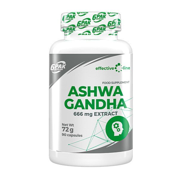 6p48-5.jpg 6PAK Ashwagandha 666 mg - 90 kapsułek - obrazek 2