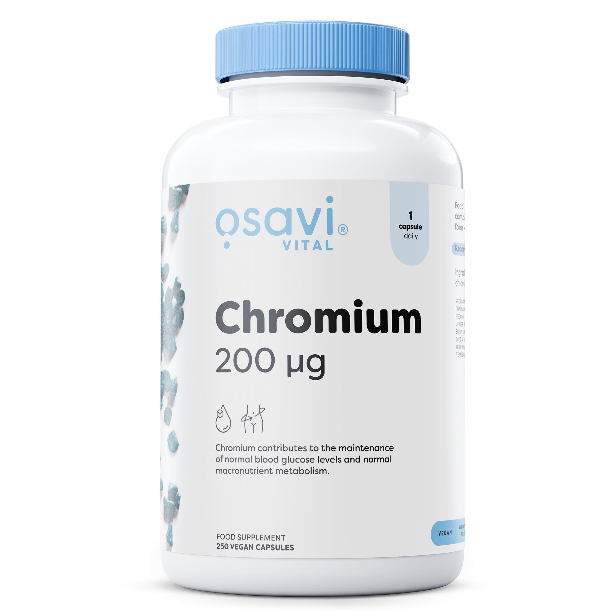 70cd50535c74bae41b34675cc6a995fe-1.jpg Chromium, 200mcg - 250 vegan caps - obrazek 1