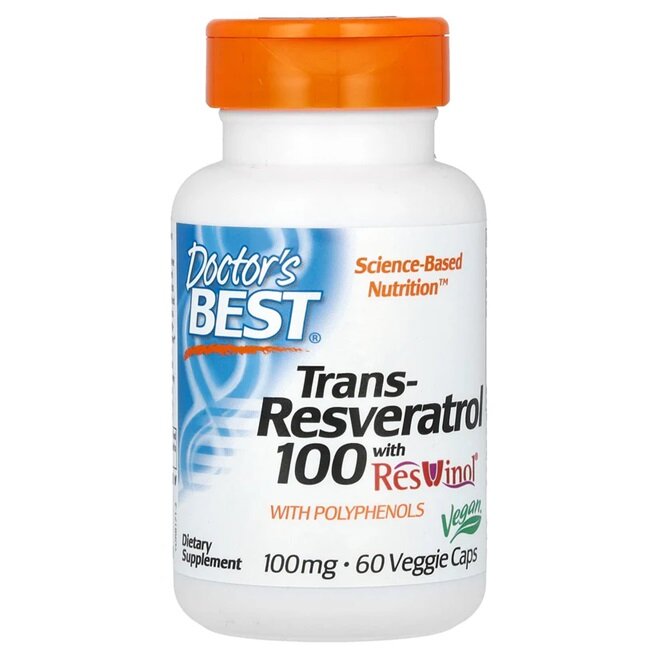 7106a3e4d1f84a682bebca34159161b6_1-1.jpg Trans-Resveratrol with ResVinol, 100mg - 60 vcaps - obrazek 1