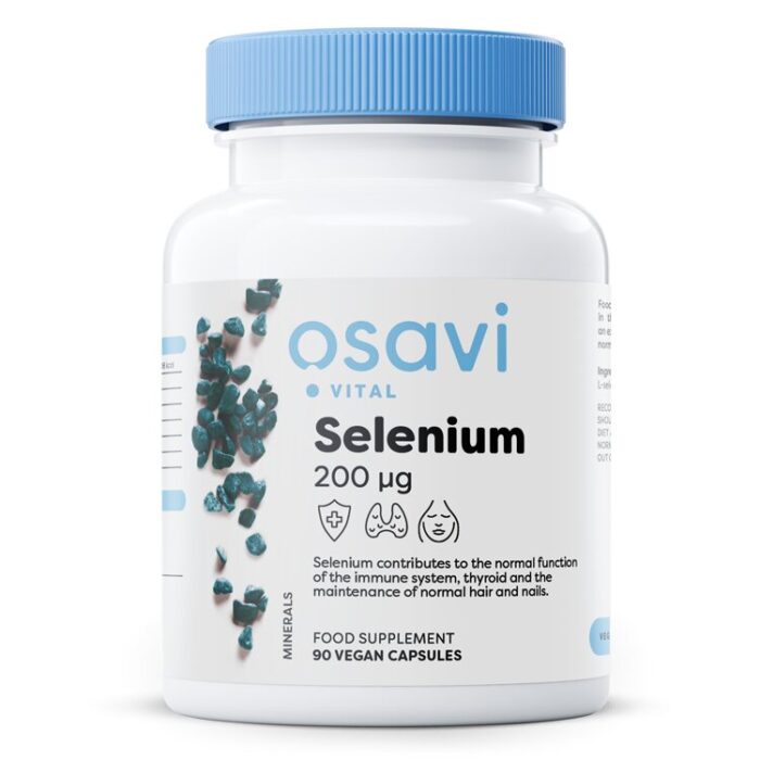 Selenium, 200mcg - 90 vegan caps - obrazek 1