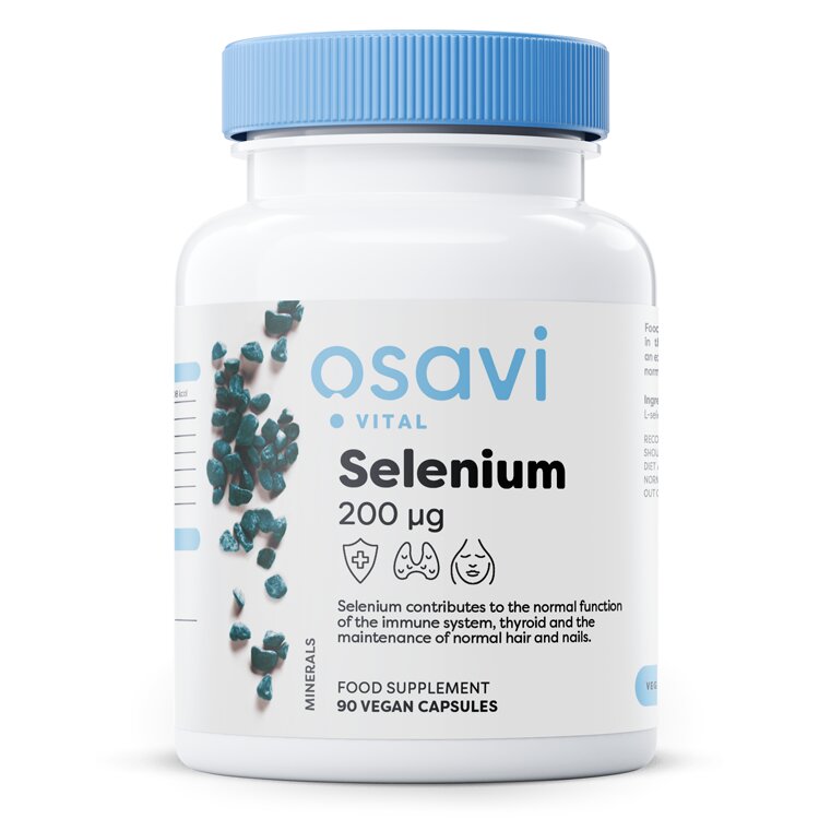 71a0f109ef1a1f46dc79a3e78f9b54e6-1.jpg Selenium, 200mcg - 90 vegan caps - obrazek 1