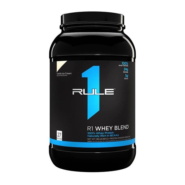 7293fd042c9e802d13d5d3bc05ad6ced-1.jpg R1 Whey Blend, Vanilla Ice Cream - 891 grams - obrazek 1