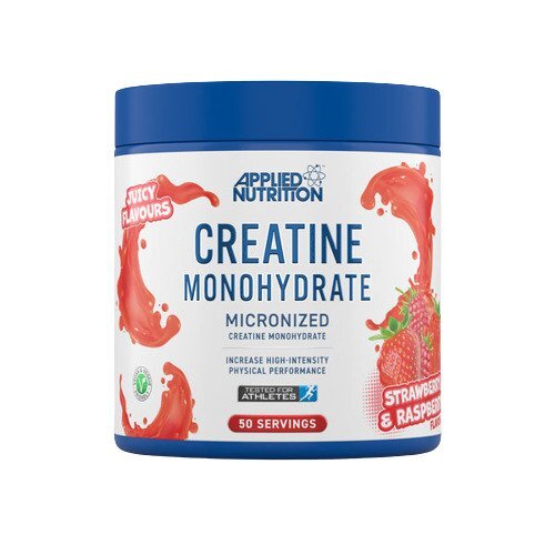 7369a895accc20632e9fee0ae54ec77c-1.jpg Creatine Monohydrate, Strawberry & Raspberry - 250 grams - obrazek 1