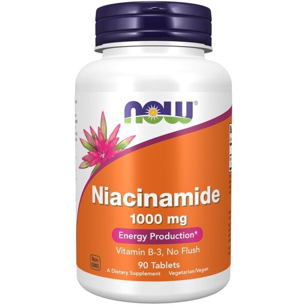 76bacd79f1201e13213f95bafe20845b-1.jpg Niacinamide, 1000mg - 90 tablets - obrazek 1