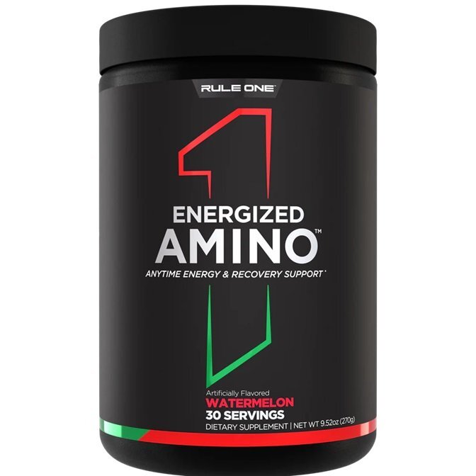 78f11b4112c340862d3c8b8894abcb03-1.jpg Energized Amino, Watermelon - 270 grams - obrazek 1