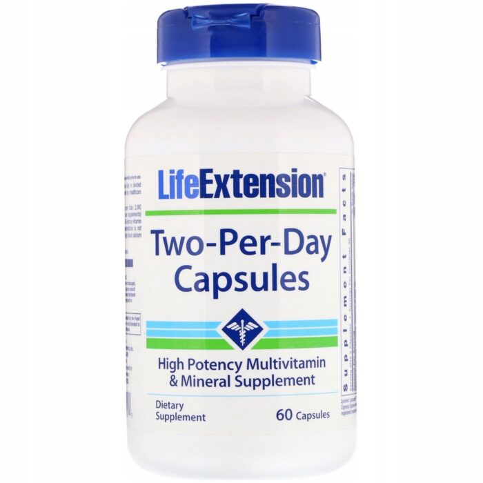 Two-Per-Day, Multivitamin - 60 caps - obrazek 2