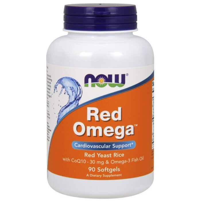 Red Omega (Red Yeast Rice) - 90 softgels - obrazek 1