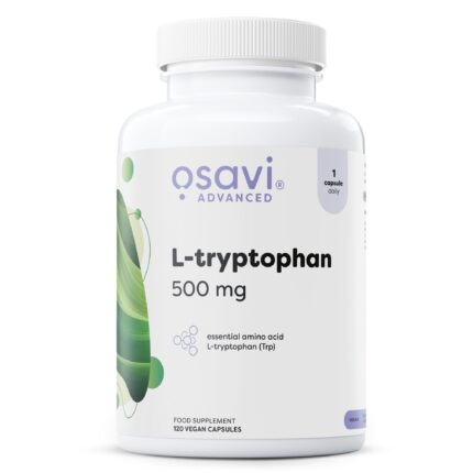 L-tryptophan, 500mg - 120 vegan caps