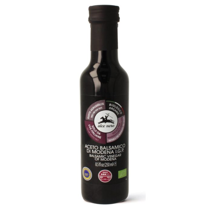 OCET BALSAMICZNY Z MODENY FILTROWANY BIO 250 ml - ALCE NERO - obrazek 1