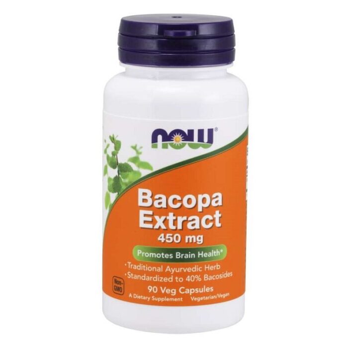 Bacopa Extract, 450mg - 90 vcaps - obrazek 1