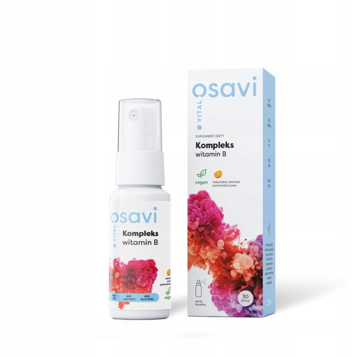 Kompleks Witamin B Spray Doustny, Pomarańcza - 25 ml. - obrazek 2