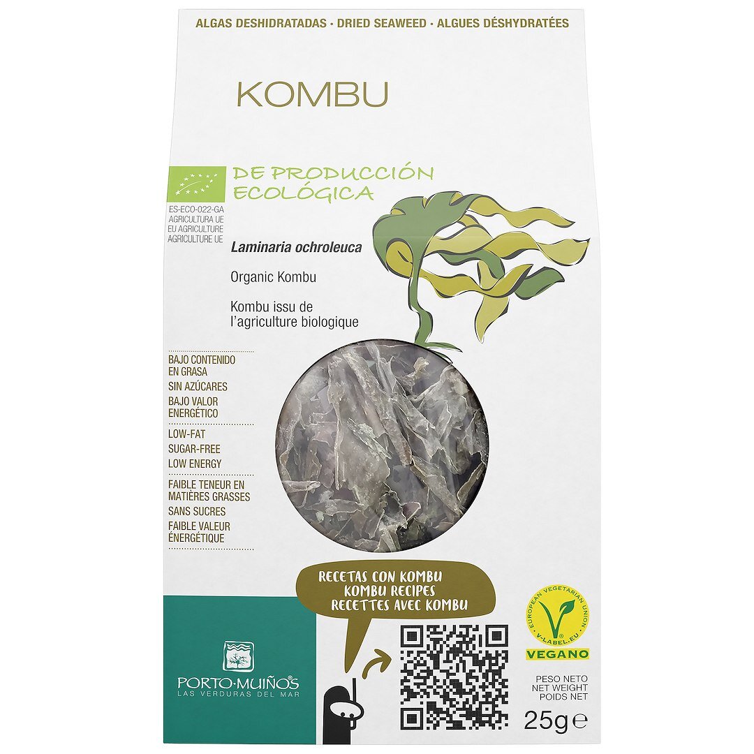 8437001476640-1.jpg ALGI MORSKIE SUSZONE - KOMBU BIO 25 g - PORTO MUINOS - obrazek 1