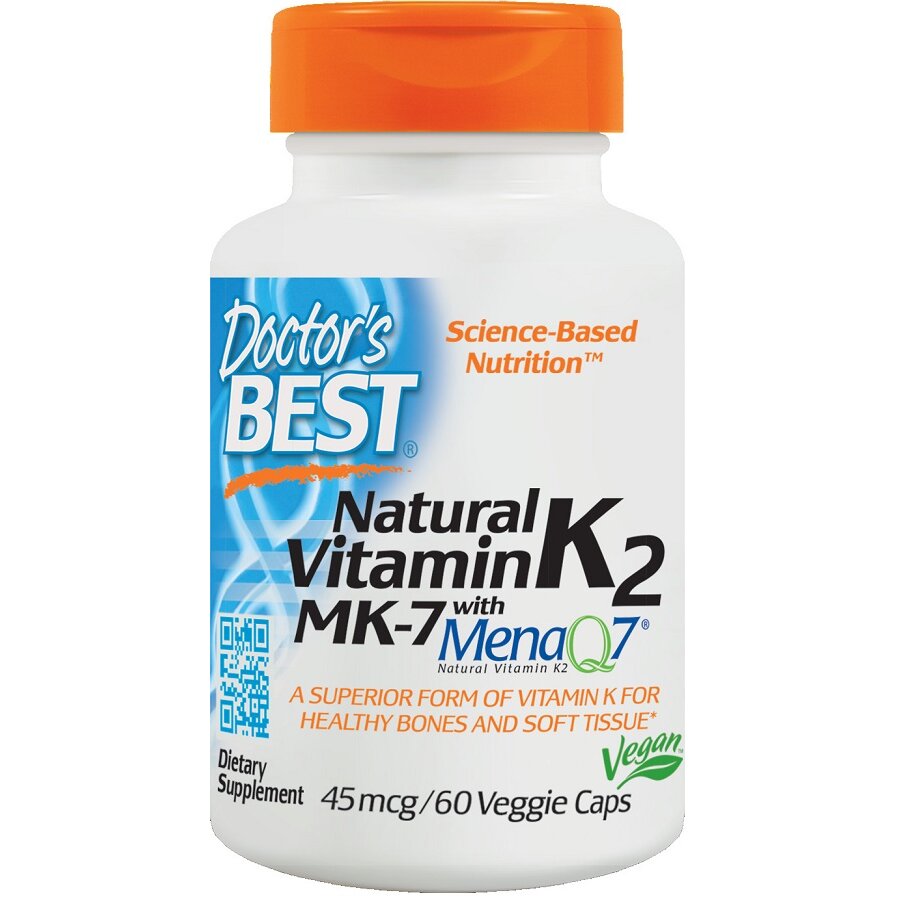 90c7933068217675068dae2ae5ed1d3f-1.jpg Natural Vitamin K2 MK7 with MenaQ7, 45mcg - 60 vcaps - obrazek 1