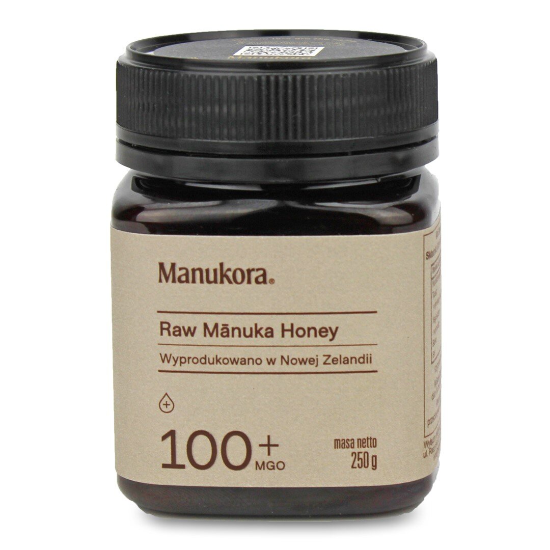 9421904173781-1.jpg MIÓD MANUKA RAW MGO 100+ 250 g - MANUKORA - obrazek 1