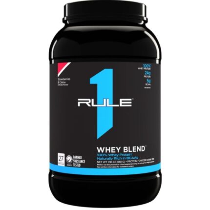 R1 Whey Blend, Strawberries & Creme (EAN 196671004925) - 891 grams
