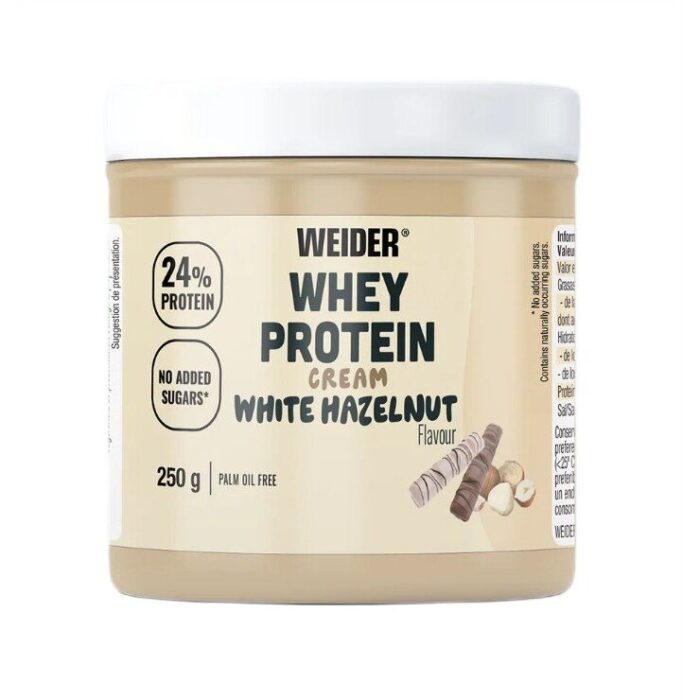 Whey Protein Cream, White Hazelnut (EAN 4044782202371) - 250 grams - obrazek 1