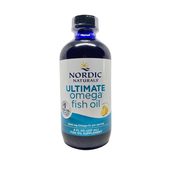 96c09ee723df8a291bc0b29d151ae2e0-1.jpg Ultimate Omega, 2840mg Lemon - 237 ml. - obrazek 1
