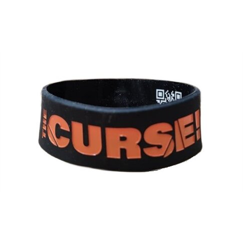 998cb919d905b68acf11e2b551449a03-1.jpg The Curse! Wristband, Orange - obrazek 1