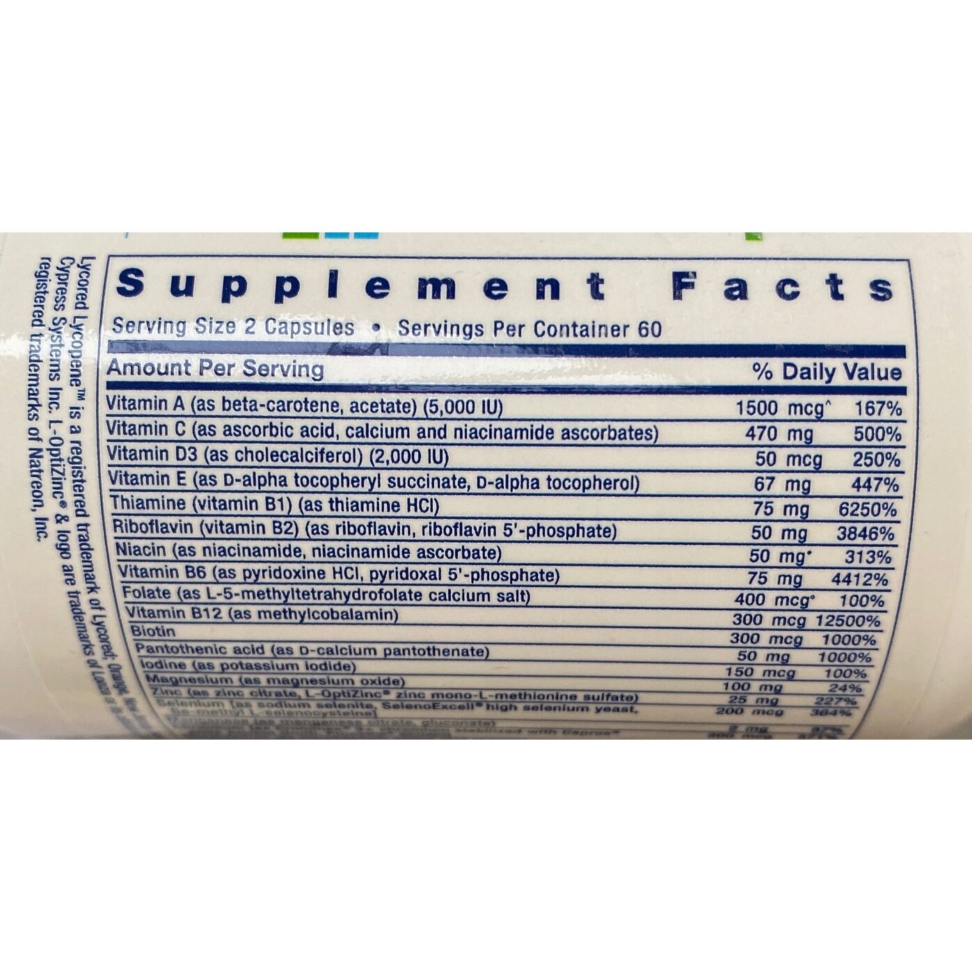9ab6e1d8475b98f2c0f4d2f3365b-1.jpg Two-Per-Day, Multivitamin - 60 caps - obrazek 5