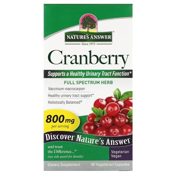 9c9026d79fe966c6ff8ba015c5b852b8-1.jpg Cranberry, Capsules - 90 vcaps - obrazek 1