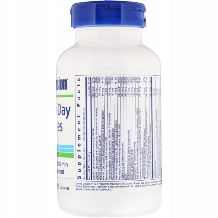 Two-Per-Day, Multivitamin - 60 caps - obrazek 3