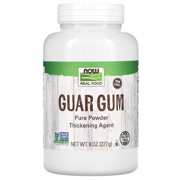 9e988bff579368c3e3a6cea46c92b28c-1.jpg Guar Gum, Pure Powder - 227 grams - obrazek 1