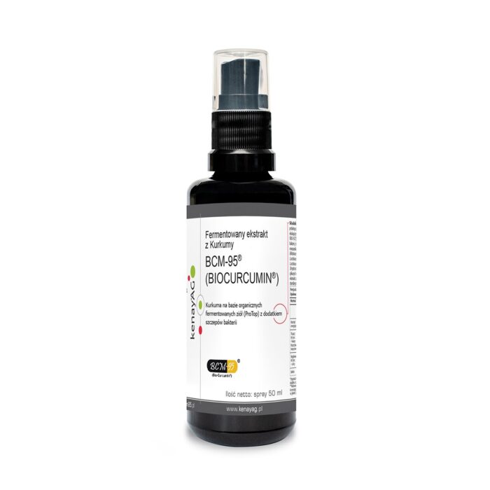 Probiotyczny fermentowany ekstrakt z Kurkumy BCM-95® (Biocurcumin®) 50 ml - obrazek 1