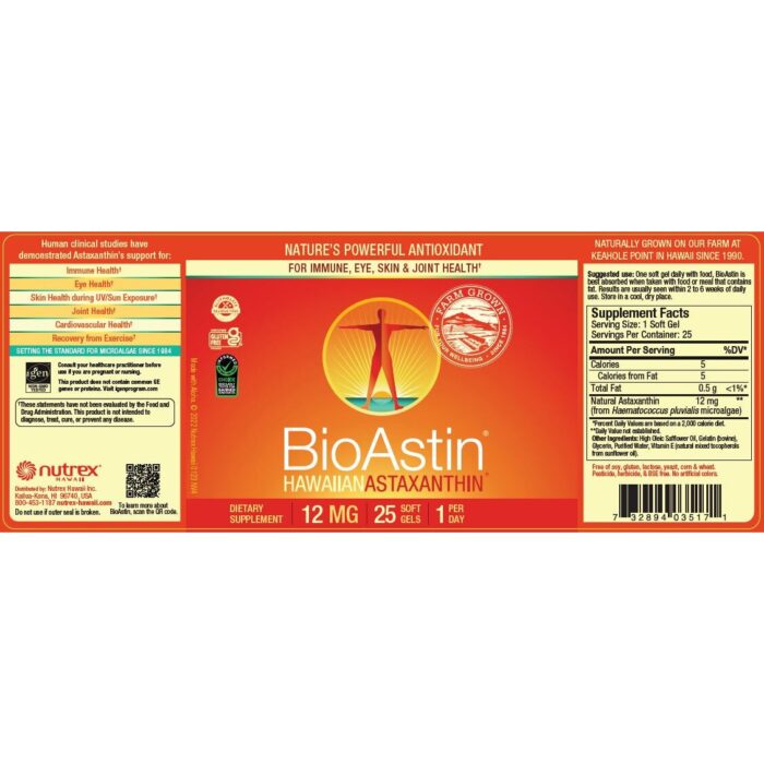 BIOASTIN 25 kaps.12 mg - obrazek 2