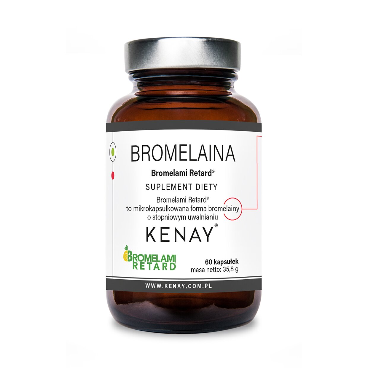 Bromelaina_Retard-60kaps2-1.jpg Bromelaina Bromelami Retard® 60 kaps. - obrazek 1