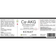 Ca-AKG alfa-ketoglutaran wapnia 60kaps. - obrazek 2