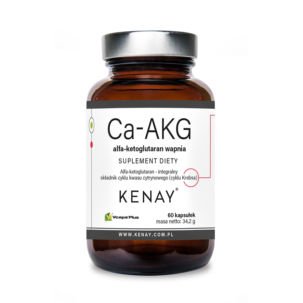 Ca-AKG_Alfa-ketoglutaran_wapnia_60kaps-1.jpg Ca-AKG alfa-ketoglutaran wapnia 60kaps. - obrazek 1