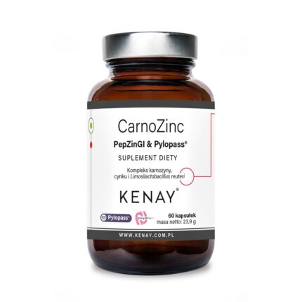 CarnoZinc PepZinGI  Pylopass™ - 60 kapsułek