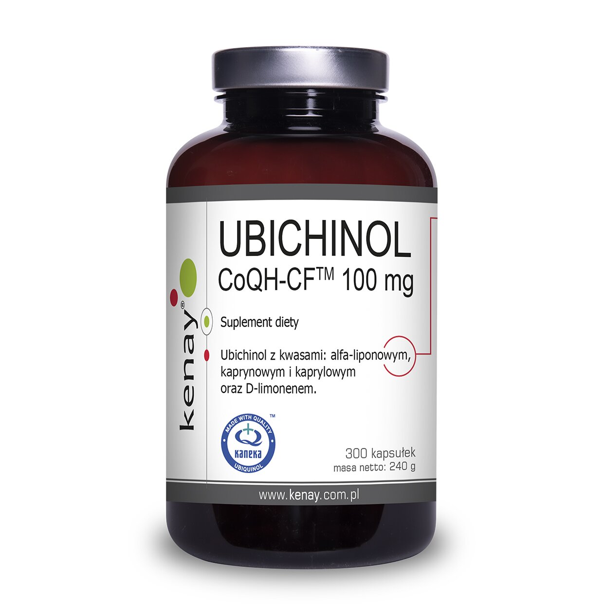 CoQH-CF_300kaps1-1.jpg UBICHINOL CoQH-CF 100mg- 300 kapsułek - obrazek 1