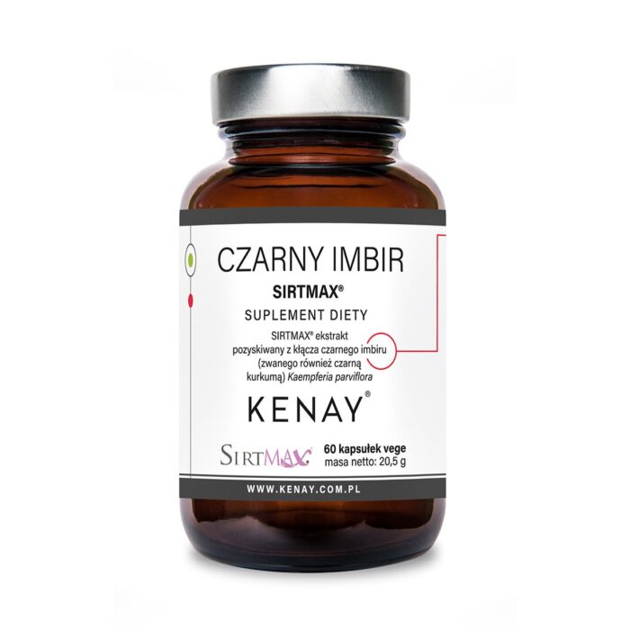 CZARNY IMBIR SIRTMAX® 60 kaps. - obrazek 1