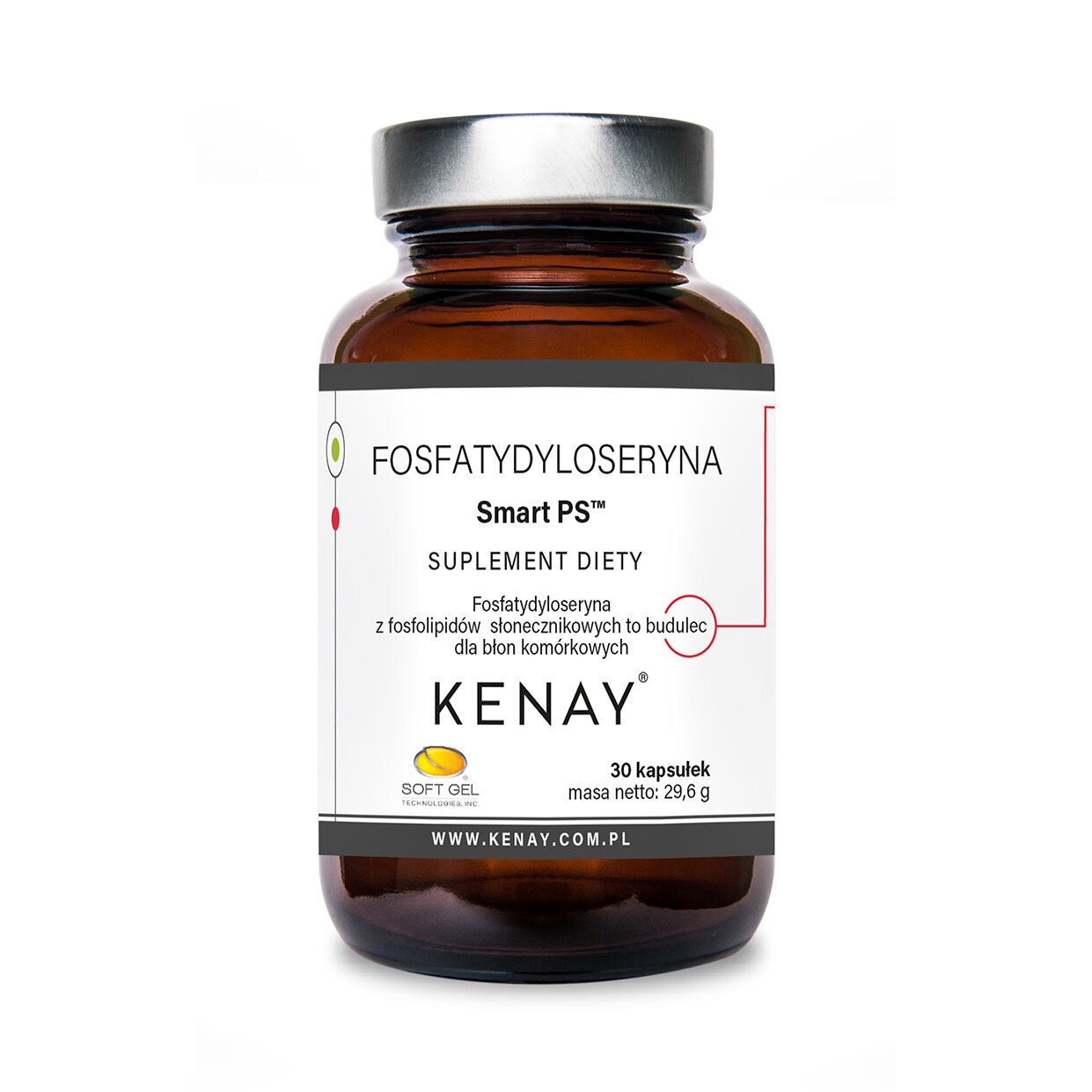 Fosfatydyloseryna_30kaps-1.jpg FOSFATYDYLOSERYNA Smart PS™ 30 kaps. - obrazek 1