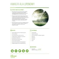 KWAS R-ALA-Bio-Enhanced, aktywna forma kwasu liponowego 60 kaps. - obrazek 3