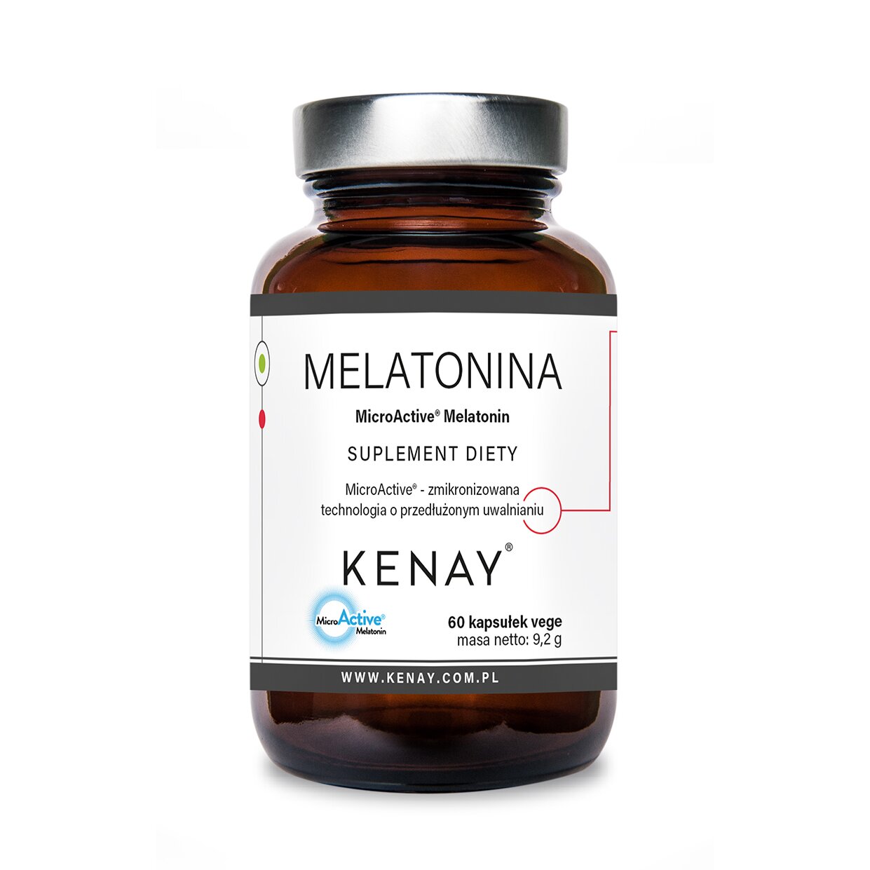 Melatonina_60kaps1-1.jpg MELATONINA MicroActive 60 kaps. - obrazek 1
