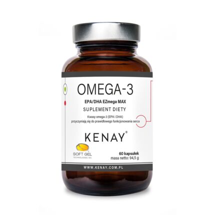 Omega-3 EPA/DHA EZmega MAX - 60 kapsułek