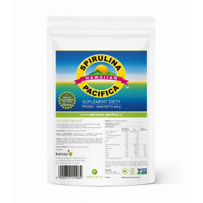 SPIRULINA PACIFICA w proszku - 540 g - obrazek 1