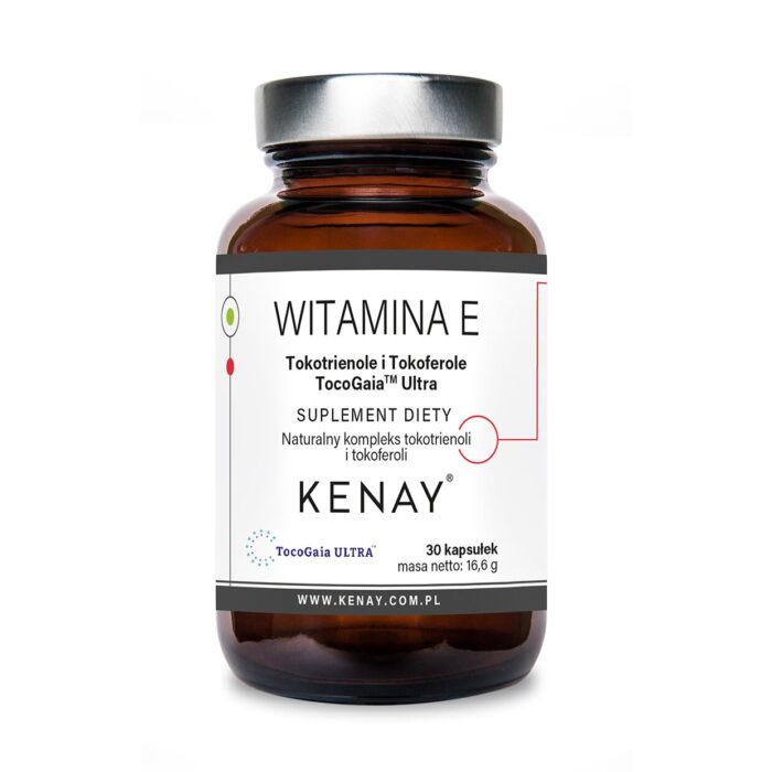 WITAMINA E Tokotrienole i Tokoferole TocoGaia™ Ultra (30 kapsułek) - obrazek 1