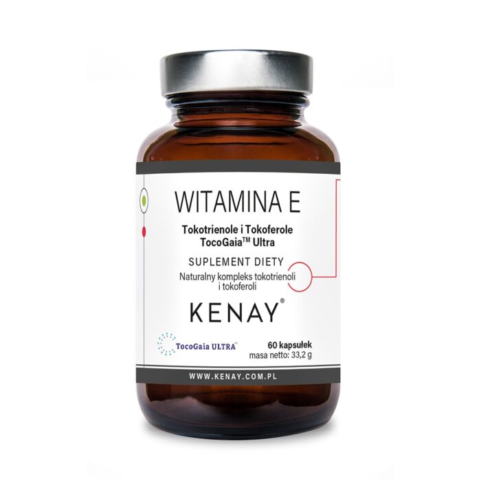 WITAMINA E Tokotrienole i Tokoferole TocoGaia™ Ultra (60 kapsułek) - obrazek 1