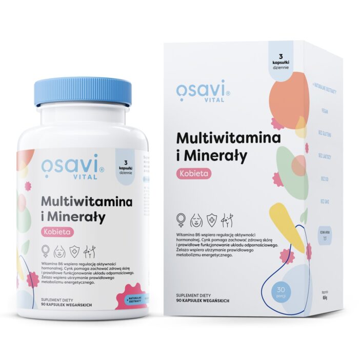 Multiwitamina i Minerały Kobieta - 90 vegan caps - obrazek 1
