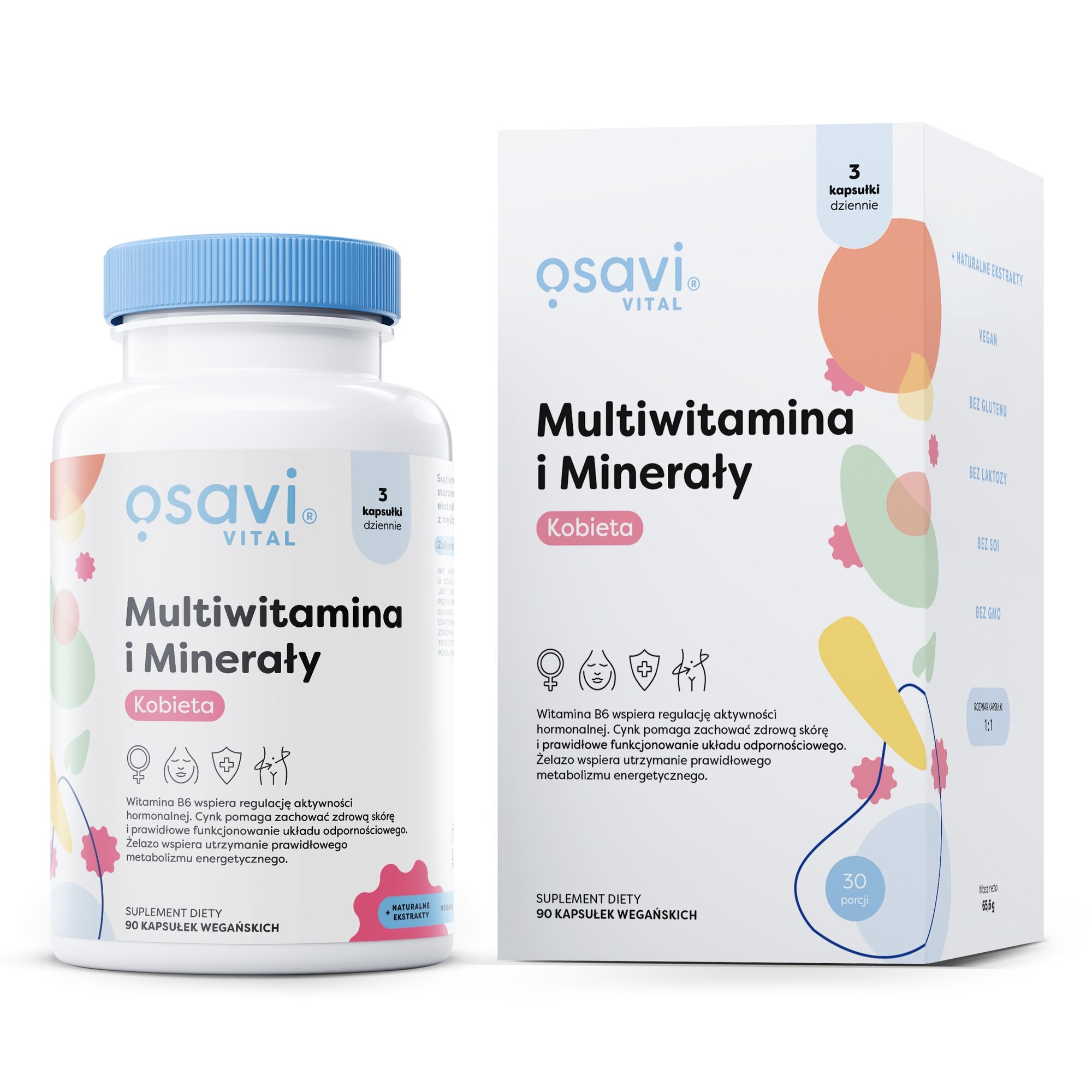 a2fb5d1dff4cc58d22e69d82689e134e-1.jpg Multiwitamina i Minerały Kobieta - 90 vegan caps - obrazek 1