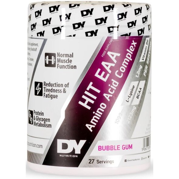 a35243b314ac5ba9aea1b6629ed31f82-1.jpg HIT EAA Amino Acid Complex, Bubble Gum - 360 grams - obrazek 1